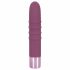 Vibrator G-spot cu stimulator clitoridian și acumulator - violet