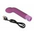 You2Toys Elegant G-spot - akutoitega, veekindel G-punkti vibraator (lilla)