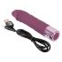 Vibratore Elegante e Realistico Ricaricabile Impermeabile - You2Toys (Viola)