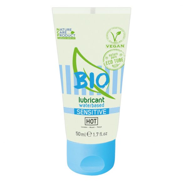 HOT Bio Sensitive - vegan glijmiddel op waterbasis (50ml)