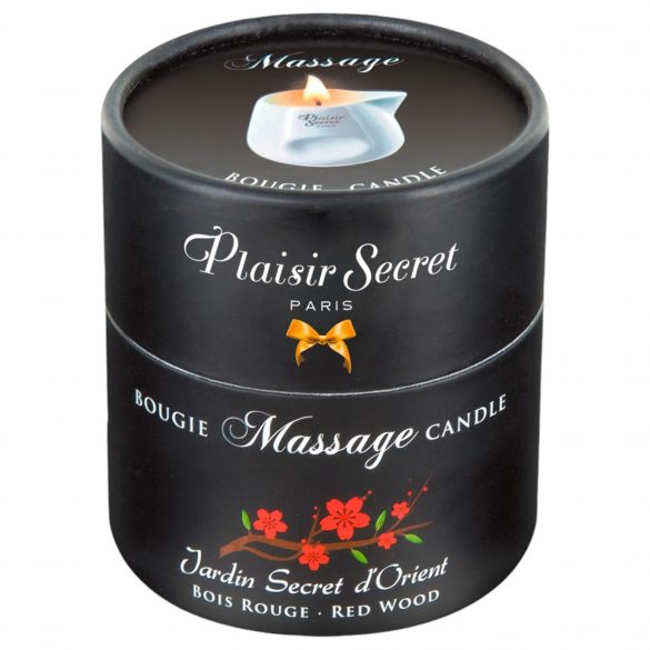 Secret Pleasures Red Wood - Massage Candle (80ml)