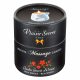 Plaisirs Secrets Red Wood - massagekaars (80ml)