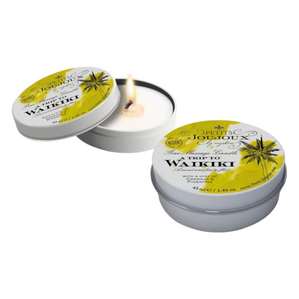 Petits Joujoux Waikiki - Massagekaars - Kokos-Ananas (43ml)