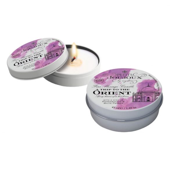 Petits Joujoux Orient - Massageljus 43ml - Granatäpple-vitpeppar