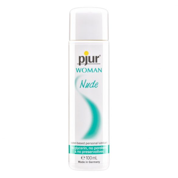 Gel lubrificante a base d'acqua Pjur Woman Nude per pelli sensibili, 100ml