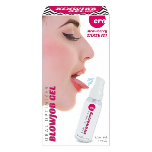 Blowjob Gel - orālais lubrikanta gels - zemenes (50ml)