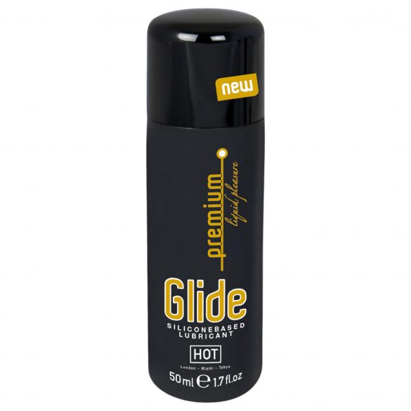 HOT Premium Glide - silikoninis lubrikantas (50ml)