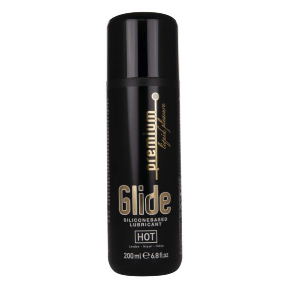 HOT Premium Glide - silikoninis lubrikantas (200ml)