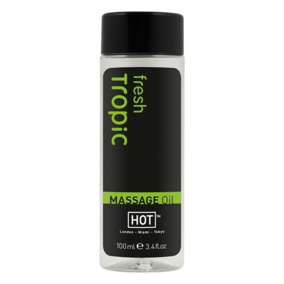 HOT Massage Oil - Fresh Tropics (100ml)