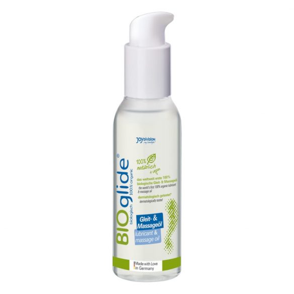 BIOglide 2in1 - libesti ja massaažiõli ühes (125ml)