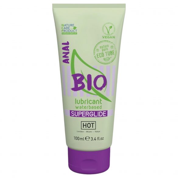 HOT BIO Vegan Water-Based Anal Lubricant (100ml)