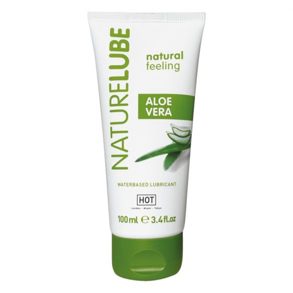 HOT NatureLube Aloe Vera - υδατοδιαλυτό λιπαντικό (100ml)