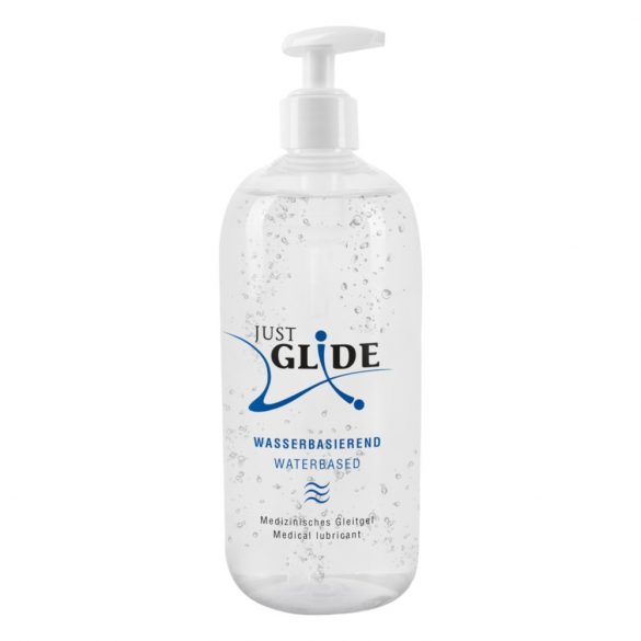 Just Glide glijmiddel op waterbasis (500ml)