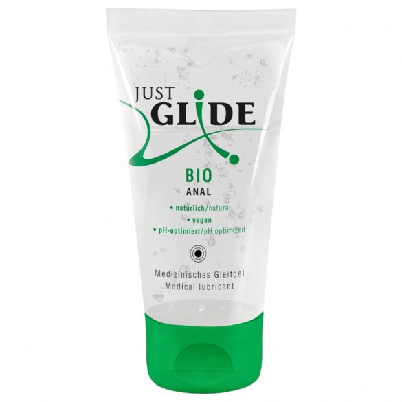 Just Glide Bio ANAAL - veepõhine vegan libesti (50ml)