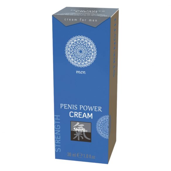 HOT Shiatsu Penis Power - stimulativna intimna krema za moške (30ml)