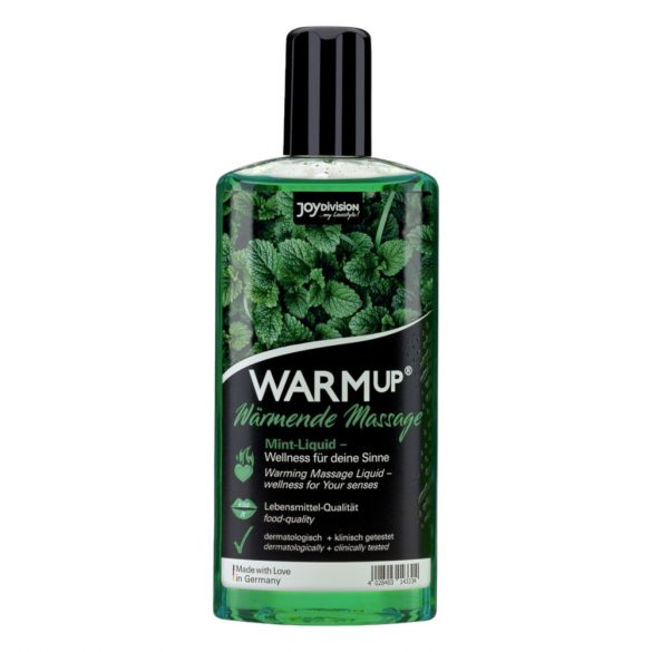 JoyDivision WARMup - Huile de Massage Chauffante - Menthe (150ml)