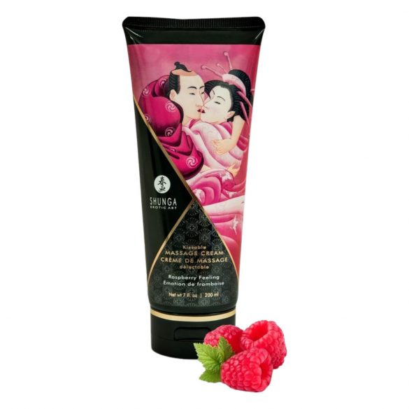 Shunga - Massagecreme - Himbeere (200ml)