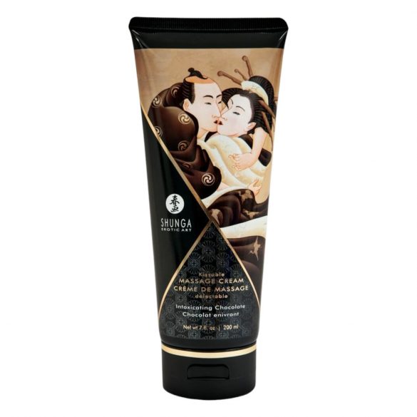 Shunga - massagecrème - chocolade (200ml)