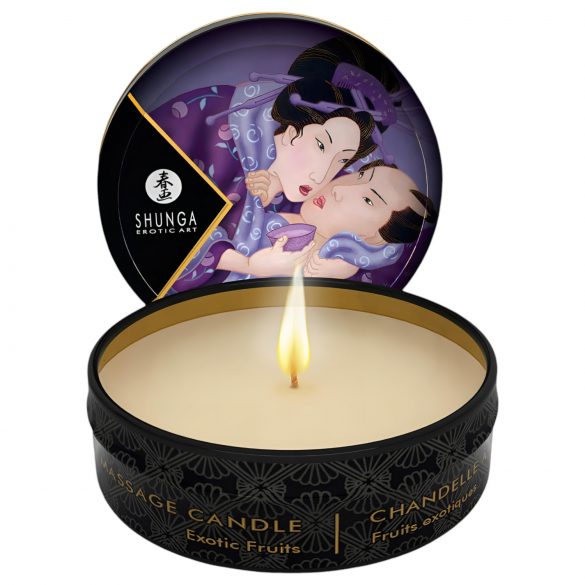 Shunga - Exotic Fruit Massage Candle (30ml)