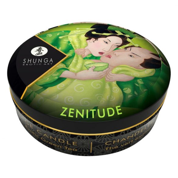 Shunga - Massage Candle - Green Tea (30ml)