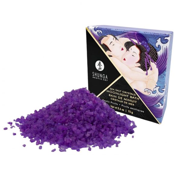 Shunga Exotic Fruits Bath Salt with Dead Sea Minerals (75g)