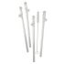 Straw Willy - Penis Shaped Drinking Straws - Clear (4pcs)