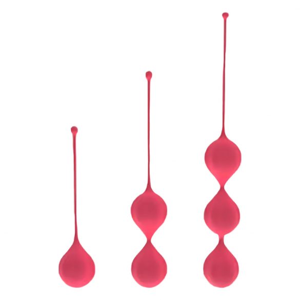 Cotoxo Belle - Set di 3 palline vaginali Geisha (rosso)