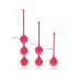 Cotoxo Belle - 3-delige geishaballen set (rood)