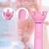 Sunfo - Vibromasseur rechargeable, rotatif et point G (rose)