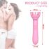 Sunfo - oplaadbare, draaiende G-punt vibrator (roze)