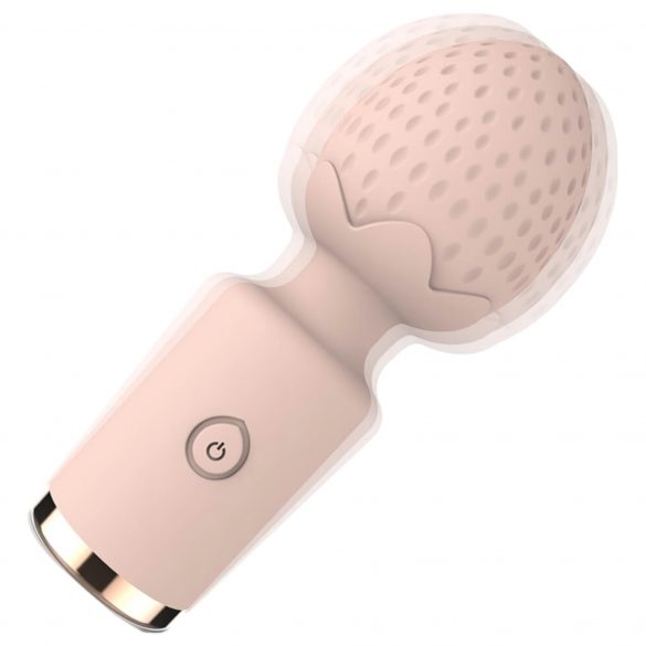 Sunfo Erdbeere - wasserfester Mini-Massager-Vibrator (rosa)