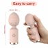 Sunfo Erdbeere - wasserfester Mini-Massager-Vibrator (rosa)