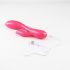 Vibratore Flessibile e Impermeabile con Stimolatore Clitorideo "Jessica Smart" (Rosa Metallizzato)