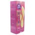 Vibrator inteligent și rezistent la apă - Jessica (galben pastel)