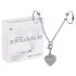 Rhinestone Heart Intimate Jewelry (Silver)