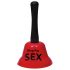 OOTB Ring for Sex - zvonček na sex (červeno-čierny)