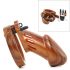 CB-6000 - Luxury Wooden Chastity Device with Lock