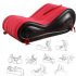 Magic Pillow - Aufblasbares Sexbett - mit Handschellen - groß (rot)