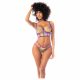 Mapalé - Set Intimo Reggiseno e Perizoma (Giallo-Viola)