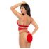 Mapale - 3-piece bra set (red)