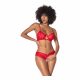 Mapalé - Set Reggiseno e Perizoma Aperti (Rosso)