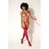 Mapalé - 3-piece bra set with cut-out (red-natural)