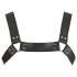 ZADO - leather chest harness (black)