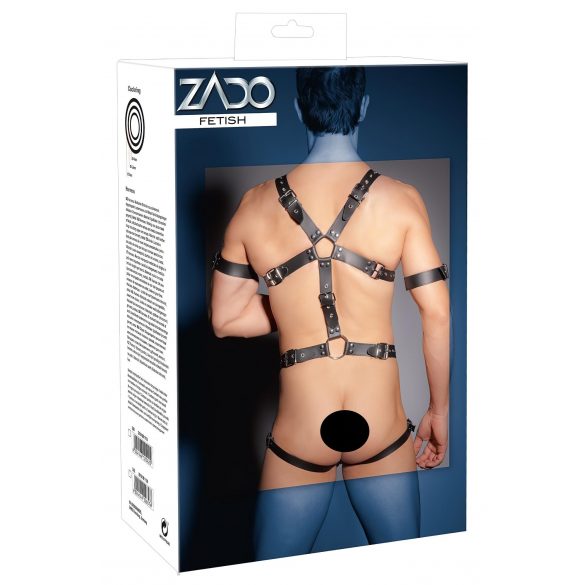 ZADO - harnais en cuir pour hommes