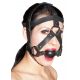 ZADO - Leather Tool with Mouth Gag (Black)