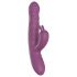 Funny Me Rabbit Bunny - Akkubetriebener Vibrator mit Stoßklitorisarm (Lila)