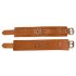 ZADO - Leather Wrist Cuffs (Brown)