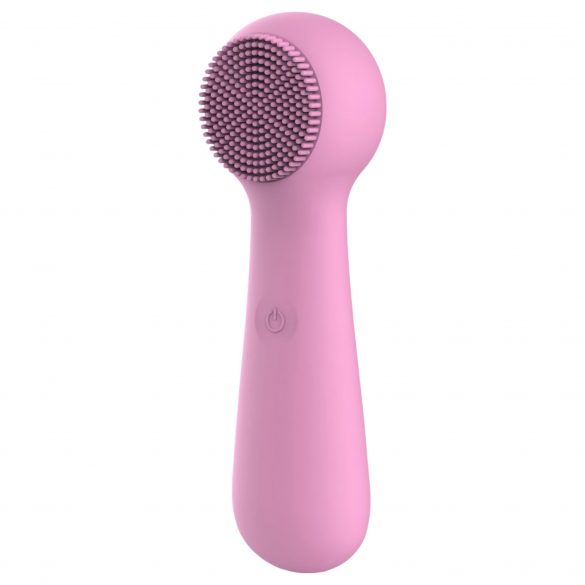 FaceClean - Appareil de massage facial rechargeable et étanche (rose)