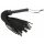 ZADO - Short, Thick Leather Whip (Black)