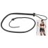 ZADO - Hand Woven Leather Whip (Black)